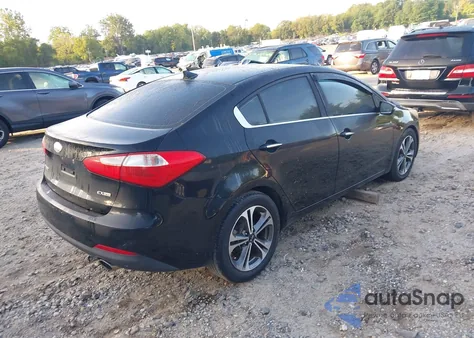 2014 Kia Forte Ex z USA, uszkodzony, nr VIN KNAFX4A89E5168924